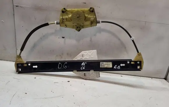 Audi A6 S6 C6 4F Rear window lifting mechanism without motor 4F0839462B 21994953202