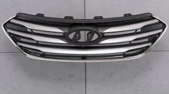 Hyundai Santa Fe Front bumper upper radiator grill 863502WAA0