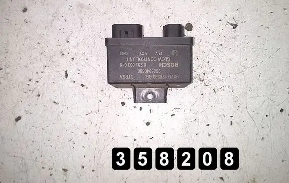 Citroen C6 ABS relay 9X2Q12B533BB