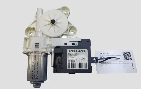 Volvo V50 Rear door window regulator motor 30710147 992763100