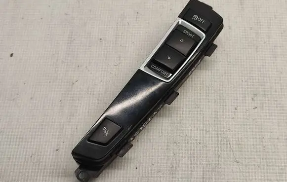 BMW 7 F01 F02 F03 F04 Suspension ride height/mode switch 9201489 61319201489 61319187200