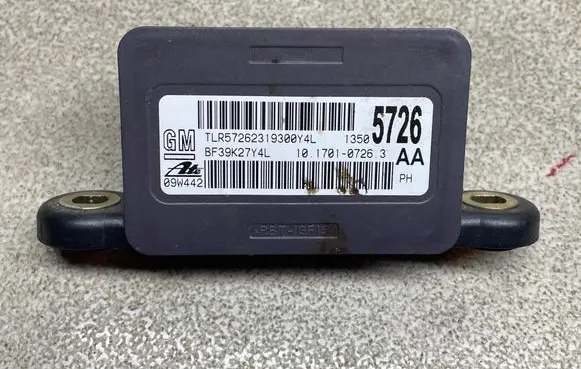 Opel Astra J ESP acceleration yaw rate sensor 13505726