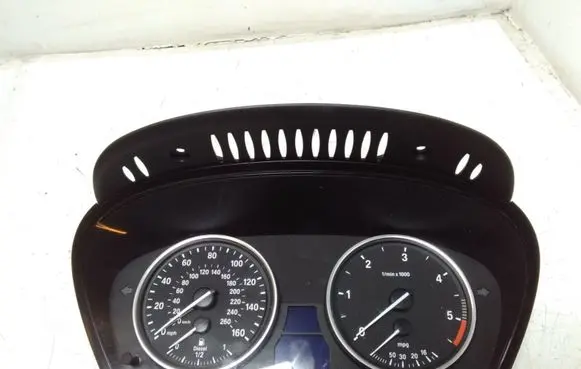 BMW 5 E60 E61 Speedometer (instrument cluster) 62109194890 A2C53257079