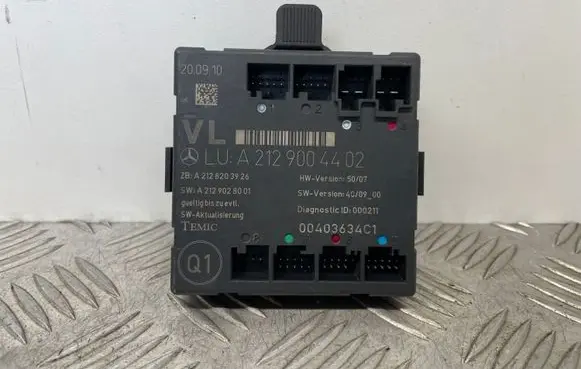 Mercedes-Benz E W212 Door control unit/module A2129004402 A2128203926 A2129028001