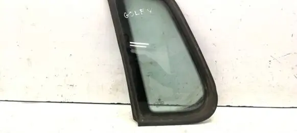 Volkswagen Polo Rear vent window glass 43R001057 E000184 DOT27M23100AS2