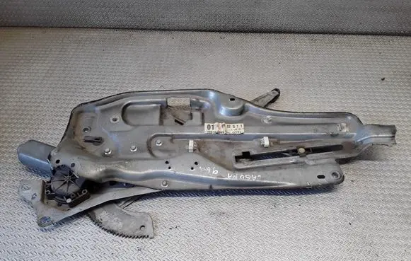 Renault Laguna I Front door window regulator with motor 7701672399
