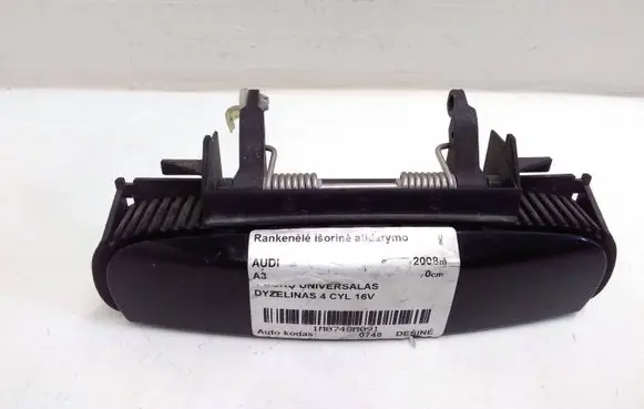 Audi A3 S3 8P Front door exterior handle 4B0839885