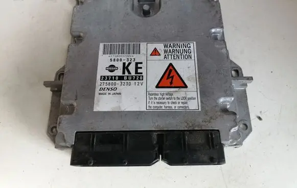 Nissan Almera Tino Engine control unit/module 23710BU720 2758003230