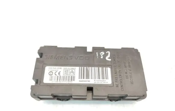 Peugeot 607 Tire pressure control unit 9660343780 S126064002B