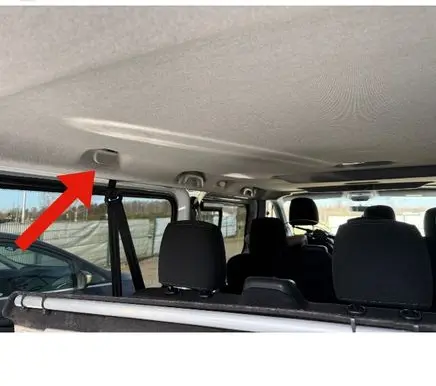 Opel Vivaro Headlining roof cover 93450095 849G86586 SP7661