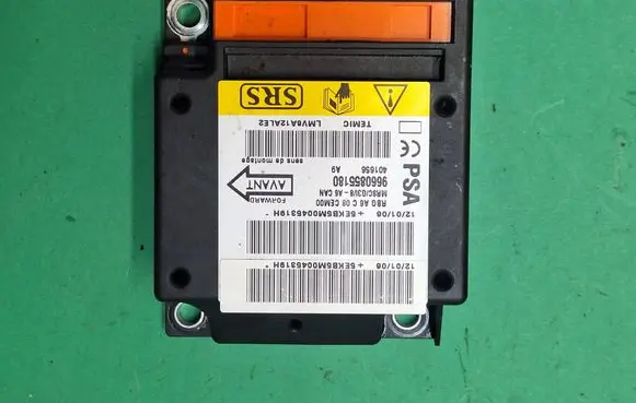 Citroen C2 Airbag control unit/module 9660855180 5EKB5M0045319H LMV6A12ALE2
