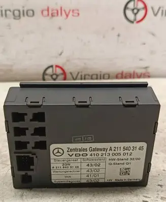 Mercedes-Benz E W211 Door control unit/module A2115403145 410213005012