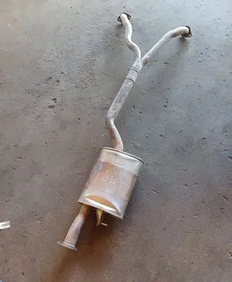Hyundai Santa Fe Middle muffler/silencer CMS20 00147 SMJ0NG