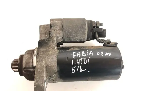 Skoda Fabia Mk2 (5J) Starter motor 02T911024
