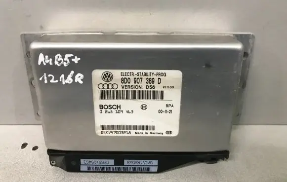 Audi A4 S4 B5 8D ESP (stability system) control unit 8D0907389D 0265109463