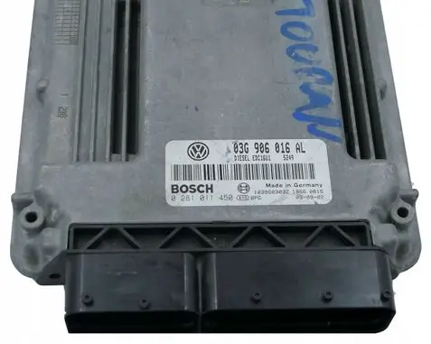 Volkswagen Touran I Engine control unit/module 03G906016AL