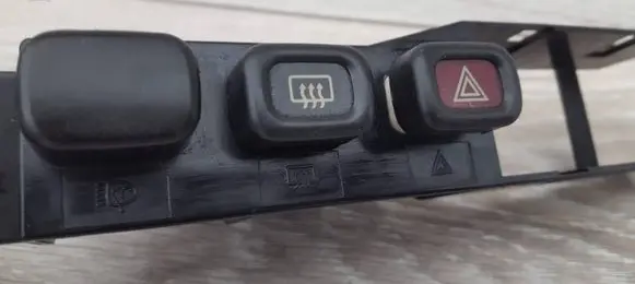 Mazda 323 F Hazard light switch BC6C6646 6B05