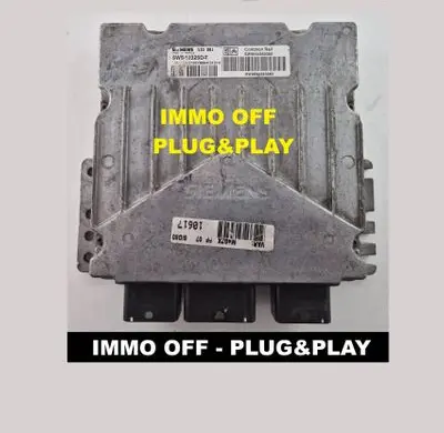 Citroen Berlingo Engine control unit/module ECU 5WS40025DT