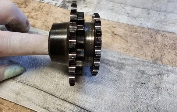 BMW 5 E60 E61 Crankshaft gear 7787279