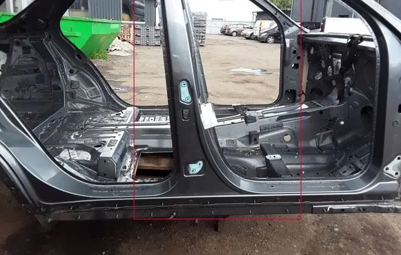 Mercedes-Benz GLE W167 Pillar (middle) A1676304004