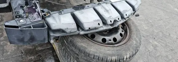Front bumper support beam