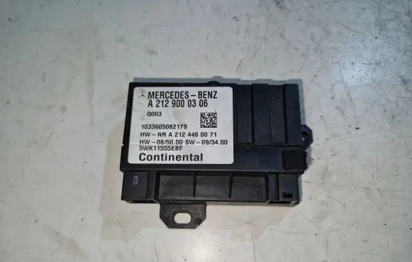Mercedes-Benz C W204 Fuel injection pump control unit/module A2129000306