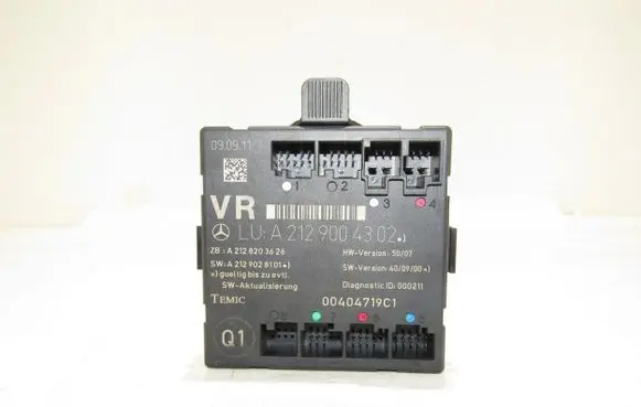Mercedes-Benz C W204 Door control unit/module A2129004302