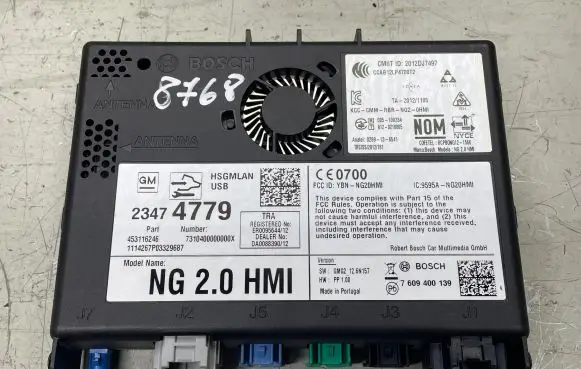 Opel Insignia A GPS navigation control unit/module 23474779