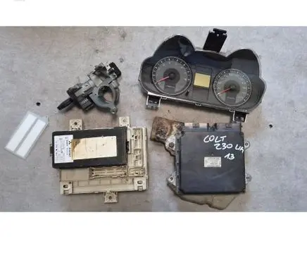Mitsubishi Colt Engine ECU kit and lock set 1860B156 1860115600 E6T73477