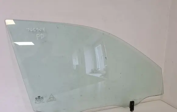 Hyundai Tucson JM Front door window glass four-door