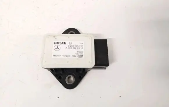Mercedes-Benz E W212 ESP acceleration yaw rate sensor 0265005735 a0055422618