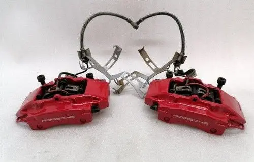 Porsche Cayman 981 Front Brake Caliper Pad/Carrier 98135205110