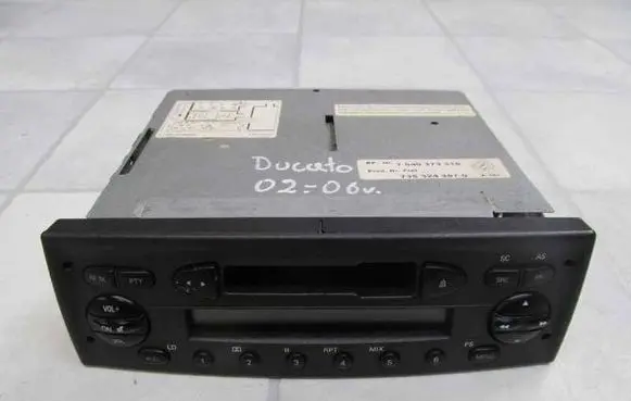 Fiat Ducato Radio/CD/DVD/GPS head unit 7640373316 10522