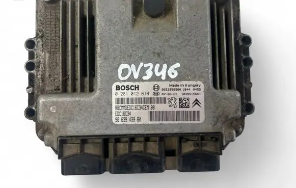 Citroen Berlingo Engine control unit/module ECU 9663943980 0281012619
