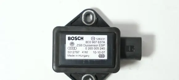 Audi A6 S6 C5 4B ESP acceleration yaw rate sensor 8E0907637A