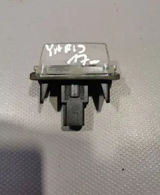 Toyota Yaris Number plate light