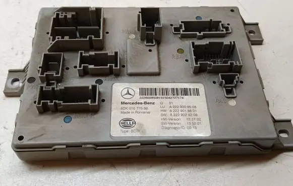 Mercedes-Benz S C217 SAM control unit A2229009508 A2229018801