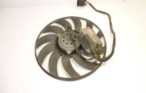 Electric radiator cooling fan