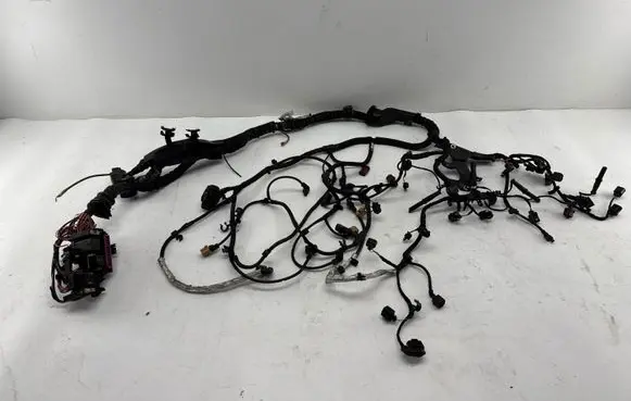 Engine installation wiring loom
