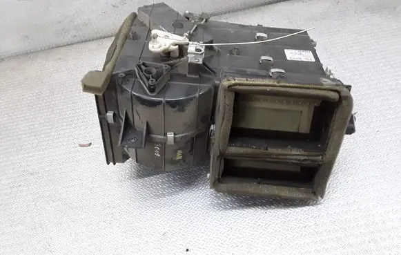 Interior heater climate box assembly