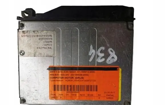 BMW 5 E12 Engine ECU kit and lock set 1429373 1429373 DMEMS41.0 1429634