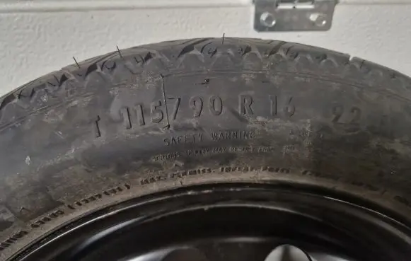 BMW 3 E46 R16 spare wheel 