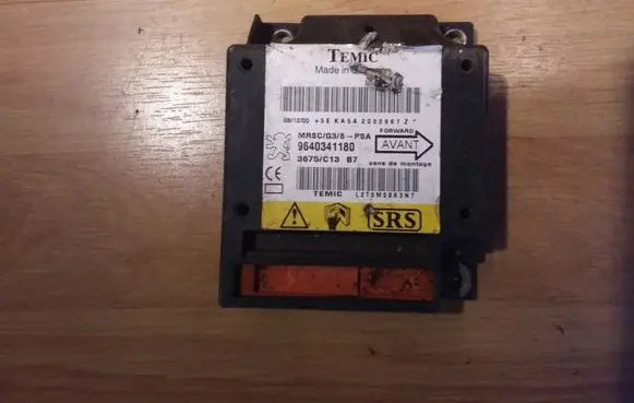 Peugeot 607 Airbag control unit/module 9640341180