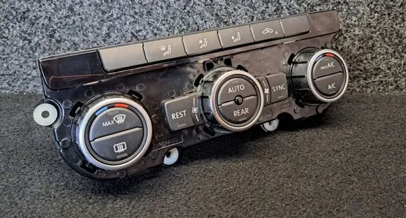 Volkswagen Sharan Climate control unit 7N0907044E