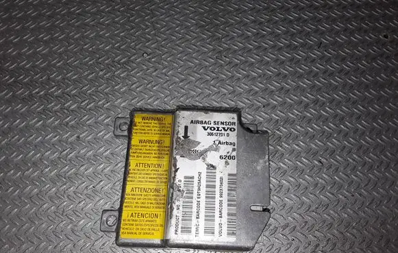 Volvo S40, V40 Airbag control unit/module 30612701D