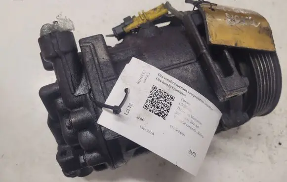 Citroen C5 Air conditioning (A/C) compressor (pump) 9656572680