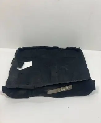 Volkswagen Touareg III Trunk/boot floor carpet liner 760863697B