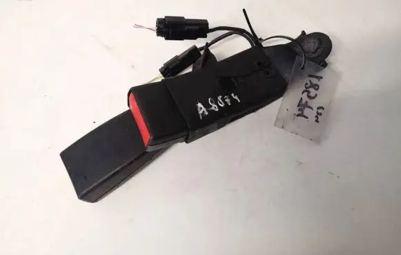 Middle seatbelt buckle (rear)