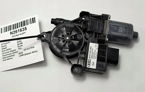 Audi A4 S4 B9 Rear door soft close latching motor 8W9863560