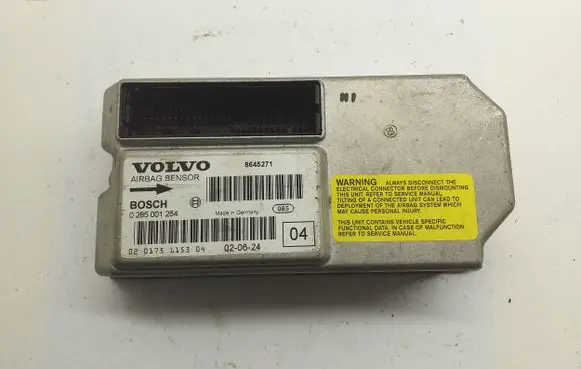 Volvo V70 Airbag control unit/module 0285001254 8645271 020175115304